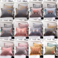 香雅 XY-AK 纯棉纱布按扣枕套 48cmX74cm 2只装