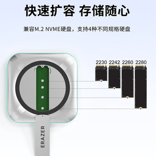  Lenovo/联想 适用Macmini M4 扩展坞硬盘盒底座 M.2固态硬盘 USB3.2适配器