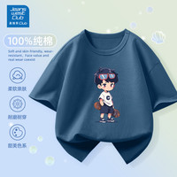 JEANSWEST CLUB 100%棉男女童短袖T恤