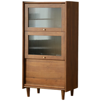  MUU 北欧复古 实木边柜