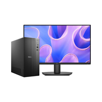 DELL/戴尔 14代i3-14100处理器 商用台式机电脑主机+23.8英寸显示器
