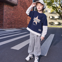 匡威 宽松束脚 儿童长裤 岩岭灰 110 /53