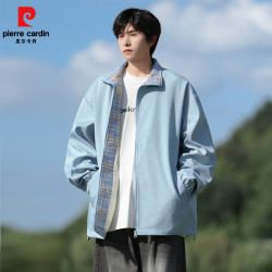 皮尔·卡丹 复古立领 男士夹克衫