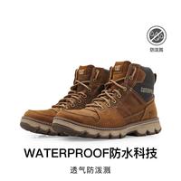 CAT 卡特25年春夏男鞋城市机能户外防水经典牛皮马丁靴工装靴