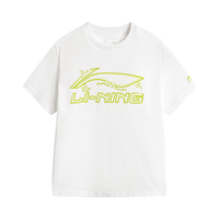 LI-NING/李宁 爽滑透气 中大童短袖T恤