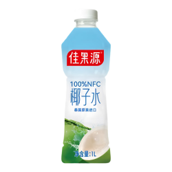 佳果源 100%NFC 椰子水1升