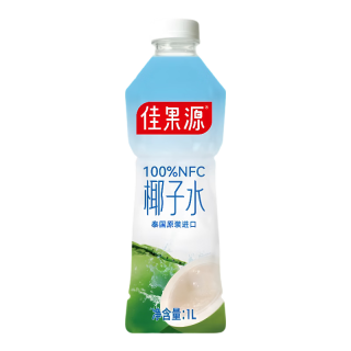 佳果源 100%NFC 椰子水1升