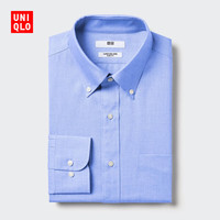 UNIQLO/优衣库 防皱 男士衬衫 470243/64湖蓝色 3XL