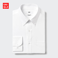 UNIQLO/优衣库 防皱 男士衬衫 470243/00白色 3XL