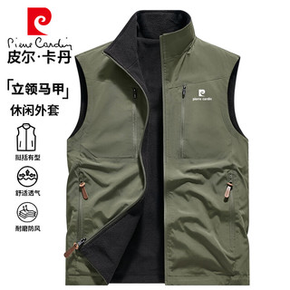  pierre cardin/皮尔·卡丹 双面穿 男士棉马甲