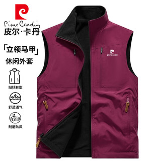  pierre cardin/皮尔·卡丹 双面穿 男士棉马甲