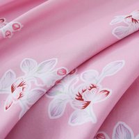 PHOENIX 民光家纺全棉繁花似锦双面被套印花纯棉单被套枕套