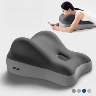 多功能趴睡垫 俯卧枕  双灰拼色
