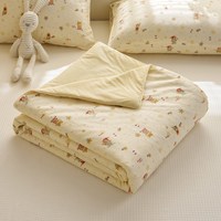 黛圣婕 DAISHENGJIE 黛圣婕 凉感丝夏被 100x150cm 可爱小星人