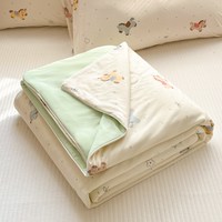 黛圣婕 针织棉大豆夏凉被夏季薄款被子单人宿舍凉感夏被空调被可机洗被芯