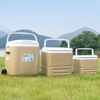 原始人 冰块冷藏户外露营车载冰桶 商用保冷摆摊便携小冰箱