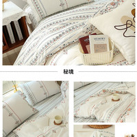 优宜 纯棉被罩 150x200cm 秘境