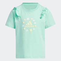 adidas/阿迪达斯 透气 女童短袖T恤