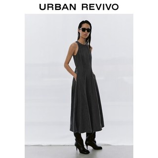  URBAN REVIVO 莱赛尔牛仔 女士连衣裙