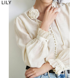  LILY/丽丽 垂坠感 女士衬衫