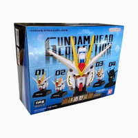 国家补贴：万代 机动战士高达手办盲盒模型摆件半身像公仔玩具礼物 单只