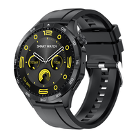 LAISIDI/莱思帝 心率血压血氧睡眠监测 智能手表 硅胶表带 黑色 46mm