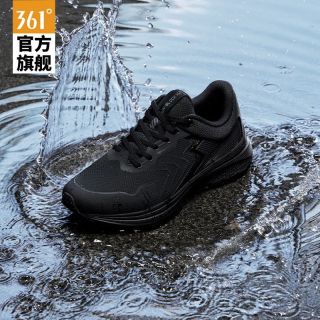 361° 泰坦雨屏|361男鞋2026运动新款防泼水跑鞋轻便减震耐磨跑步鞋男款
