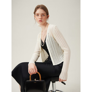 范思蓝恩 百搭 女士针织衫 黑色 XS