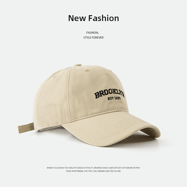 复古棒球帽 遮阳帽 藏青 均码