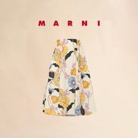 MARNI 2026早春 女士花卉印花半身裙 GOMA0812A1UTC581MFW08