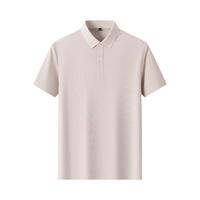 鸭鸭羽绒服 宽松 男士Polo衫 L 浅卡色