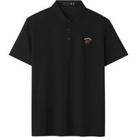 海澜之家 10 点开始： HLA/海澜之家 凉感撞色刺绣 男士POLO衫