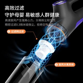  Royalstar/荣事达 大吸力 无线吸尘器