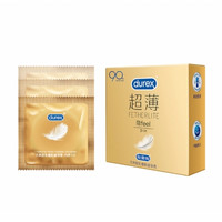 杜蕾斯 超薄装隐feel 润滑安全套 3只