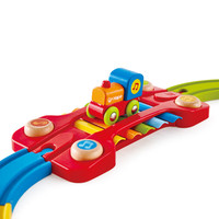  Hape 木质拼装 儿童火车轨道玩具