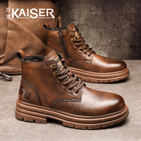凯撒 男士高帮休闲马丁靴