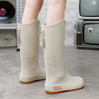 高筒雨鞋女款2026新款外穿雨靴防水防滑水鞋下雨天穿的鞋长筒胶鞋