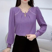 2026春季新款法式轻奢加绒洋气打底衫新款小个子打底衫洋气衣服女