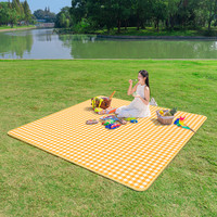 原始人 彩膜野餐垫 防潮垫 户外露营加厚耐磨防水隔潮折叠野餐垫