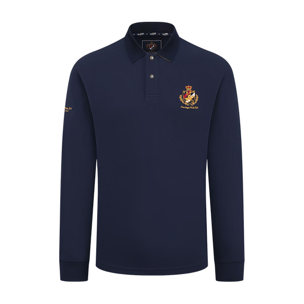  BEVERLY HILLS POLO CLUB/比华利保罗 精梳新疆棉 男士Polo衫 2XL 深蓝色