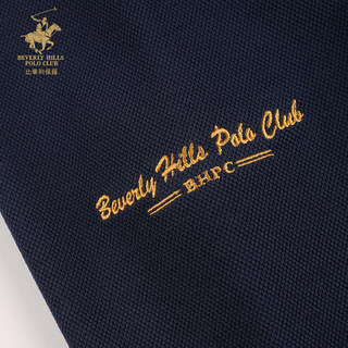  BEVERLY HILLS POLO CLUB/比华利保罗 精梳新疆棉 男士Polo衫 2XL 深蓝色