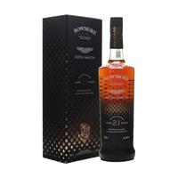 BOWMORE 苏格兰原瓶 单一麦芽威士忌 波摩21年阿斯顿马丁联名 700mL 1瓶