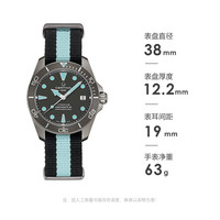 雪铁纳 瑞士手表 动能系列 钛金属 小海龟 潜水机械男表