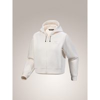  ARC'TERYX/始祖鸟 透气 女士抓绒衫 极地白Arctic Silk