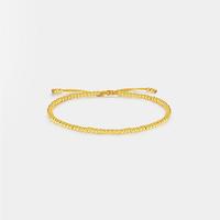 曼卡龙 黄金手链 路路通 2.53g