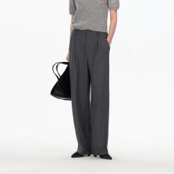 VERO MODA 休闲裤女春季直筒收脚西裤专柜同款帅气