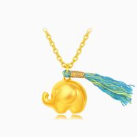 超V会员：曼卡龙 黄金项链 QQ吉象 8.69g