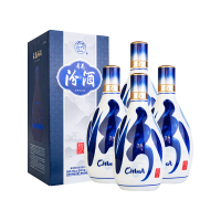 移动端、京东百亿补贴：汾酒 青花20升级版 53度500mL*4瓶