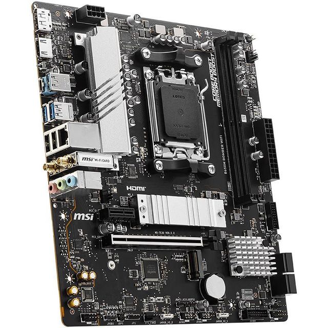 微星 AMD R5 9600X盒装 微星 B650M BOMBER WIFI 主板CPU套装 板U套装