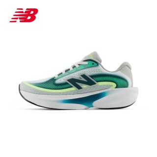  new balance 缓震回弹 男女运动跑步鞋 标准鞋楦B 女款 灰色/绿色 WELPS13W 38